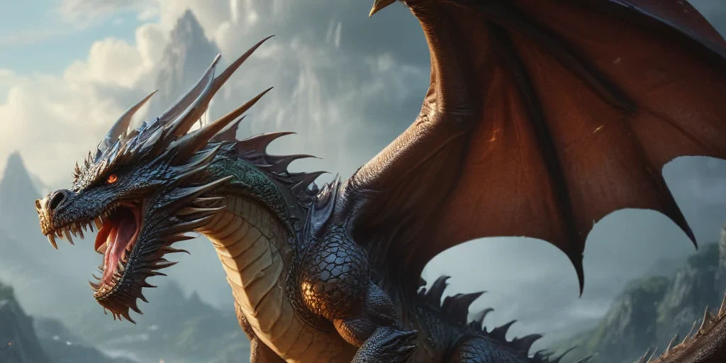 dragon backround