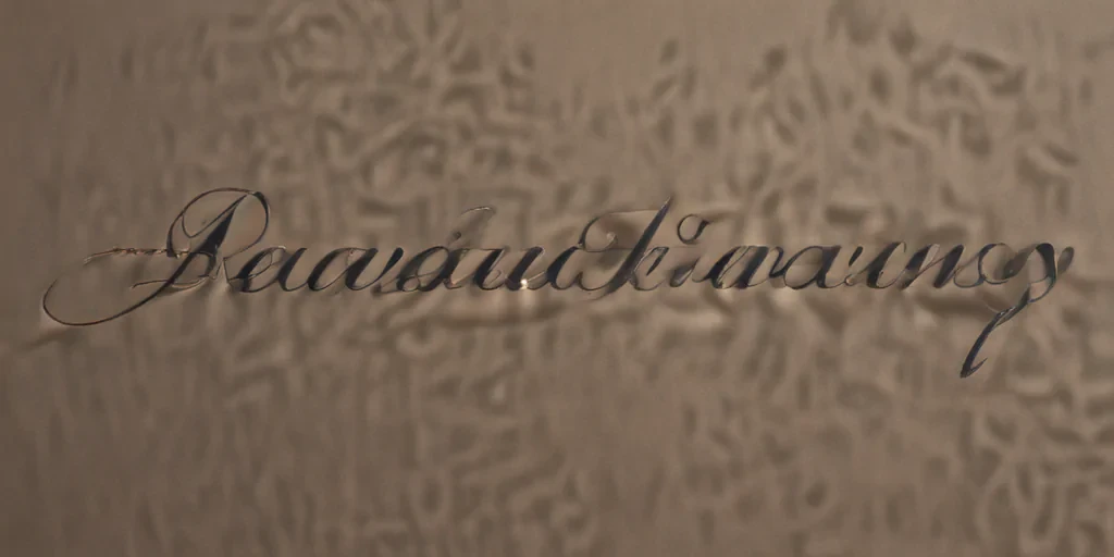 kevin in cursive