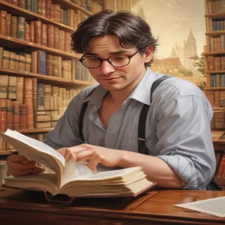 book cartoon image