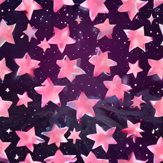 pink stars png