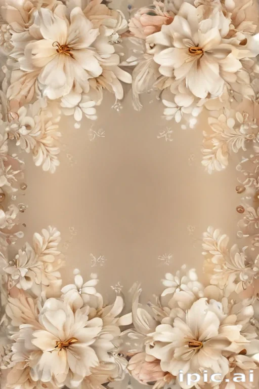 light floral background