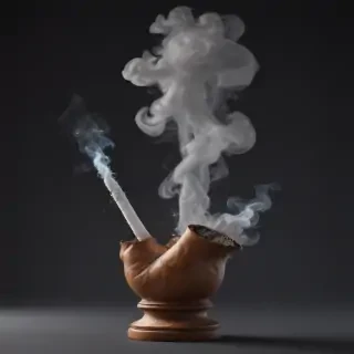 smoking transparent background
