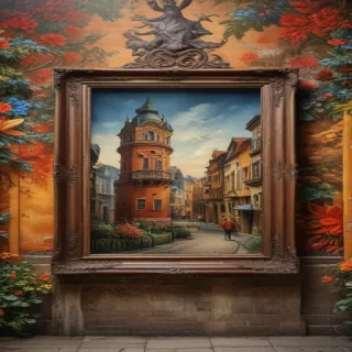 frame photo background