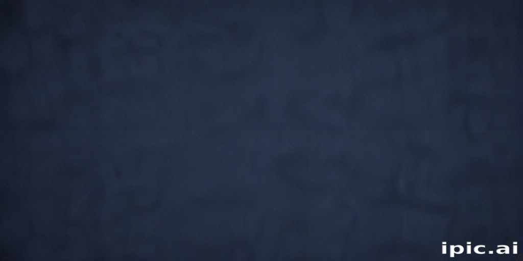 Abstract Background with Smooth Dark Blue Texture and Subtle Patterns
