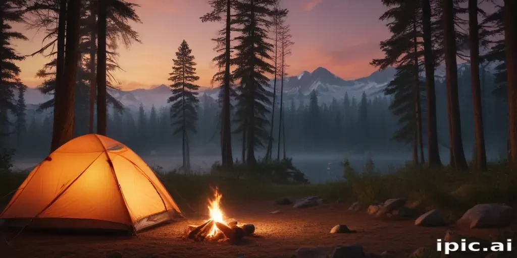 camping background