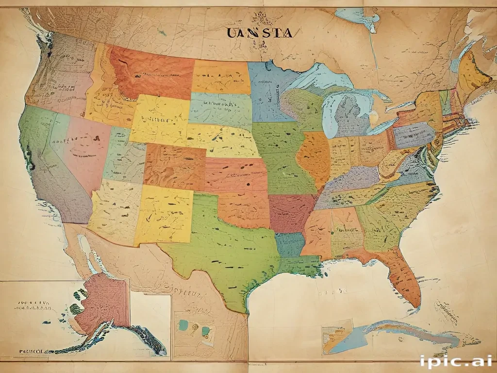 map of the usa