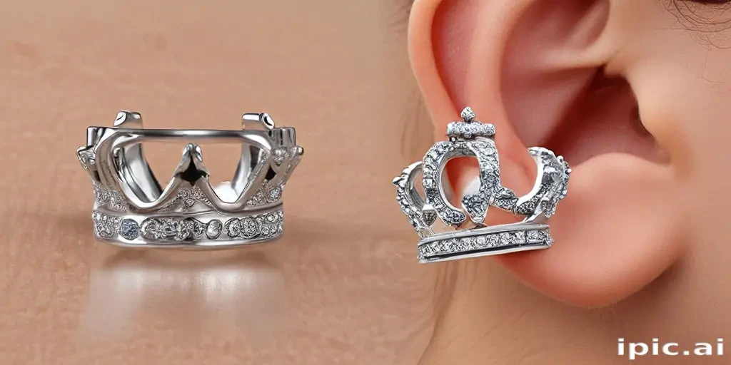 kings crown piercing