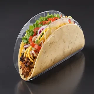 transparent taco