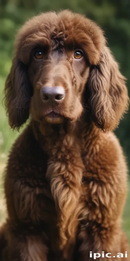 irish water spaniel