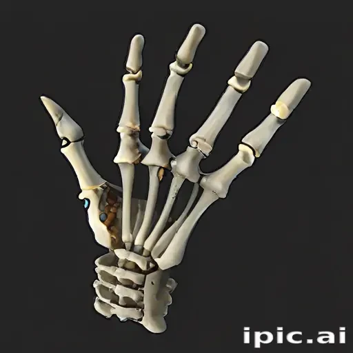 skeleton hand png