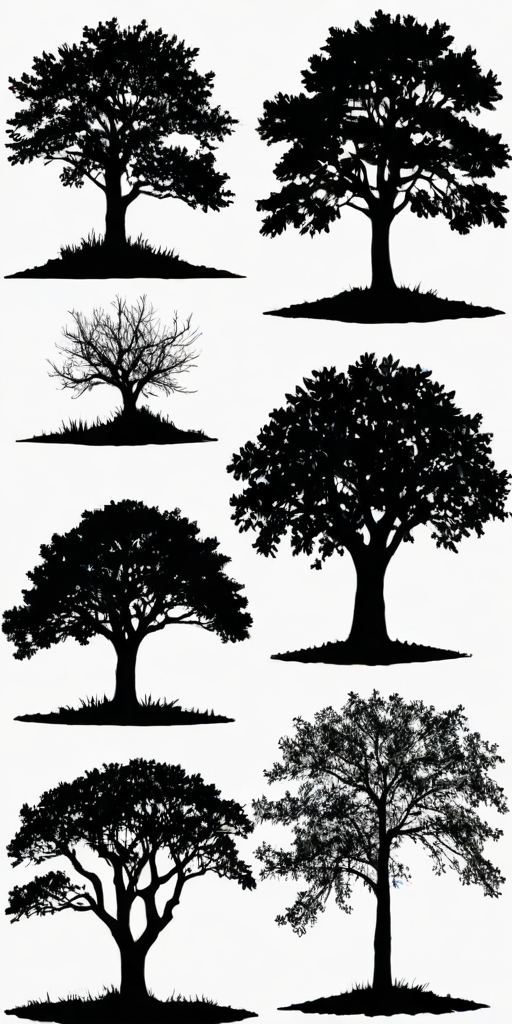 trees silhouette png