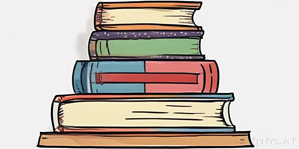bookstack clipart