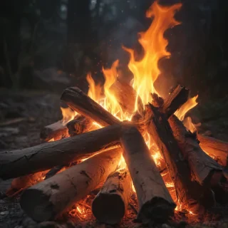 camp fire png