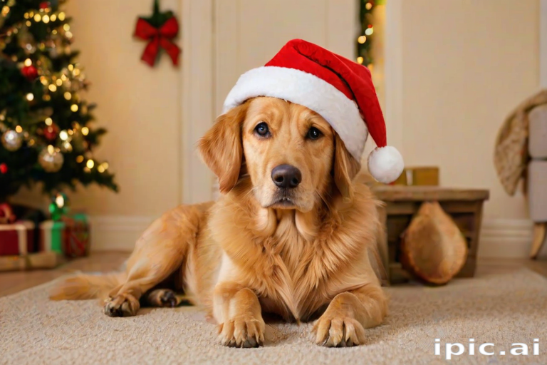 pictures of dogs christmas