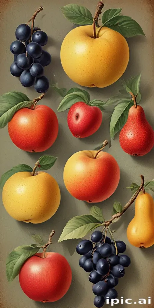 vintage fruit