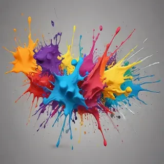 painting splash png
