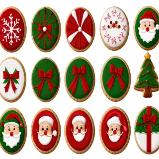 free christmas cookies clipart