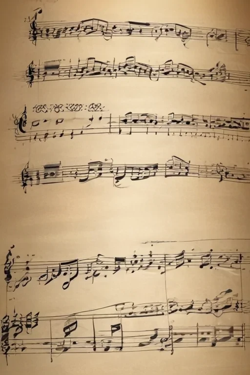 notes music background