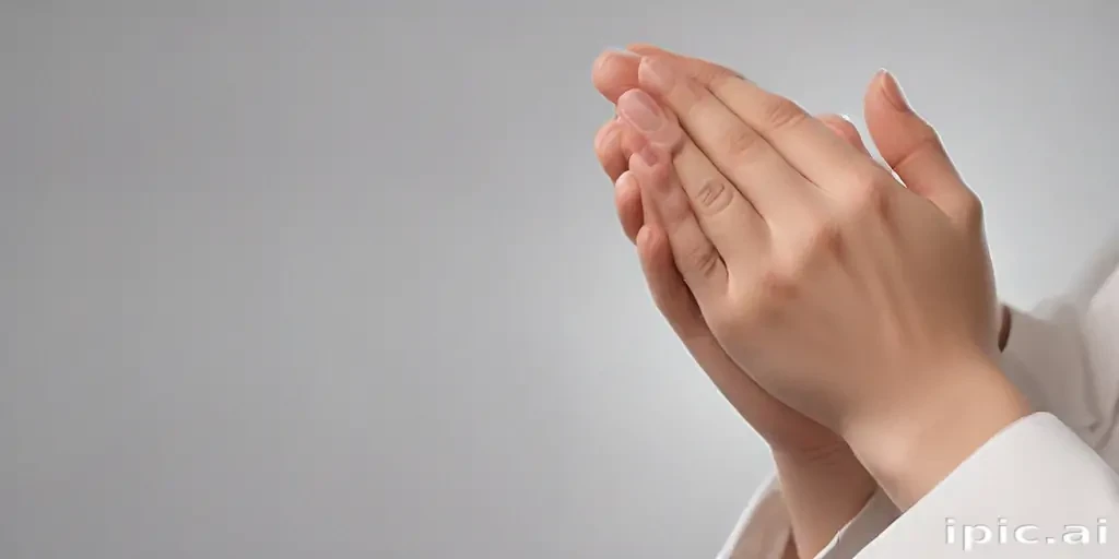 praying hands transparent background