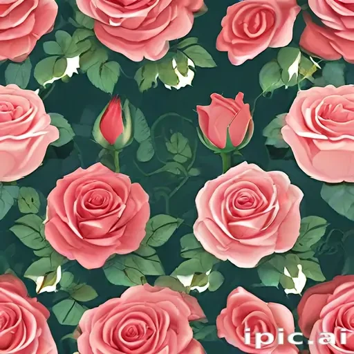 rose border