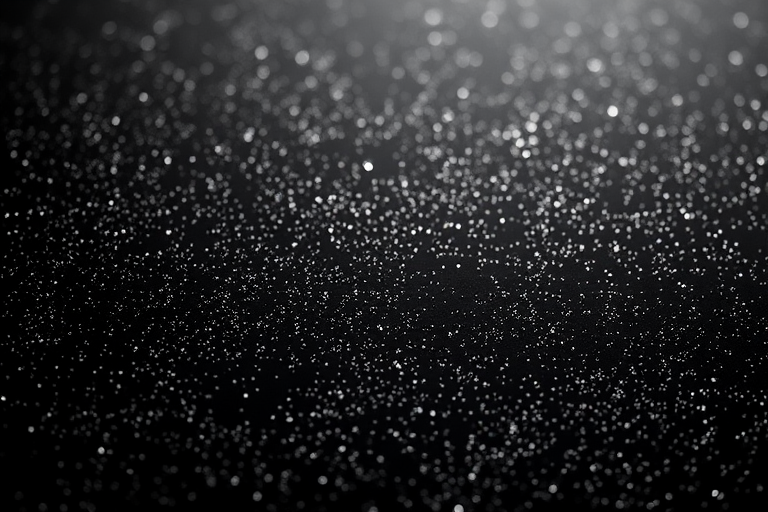black with glitter