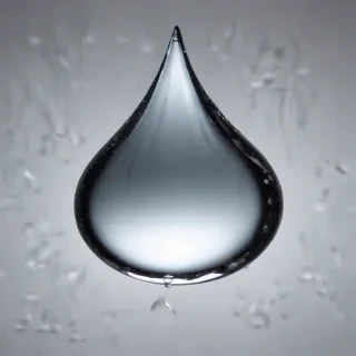 water drop transparent