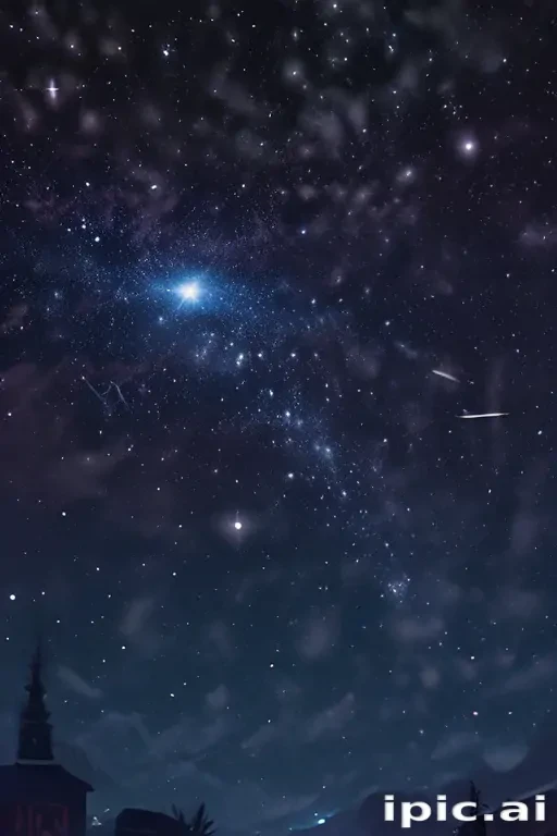 starry background aesthetic