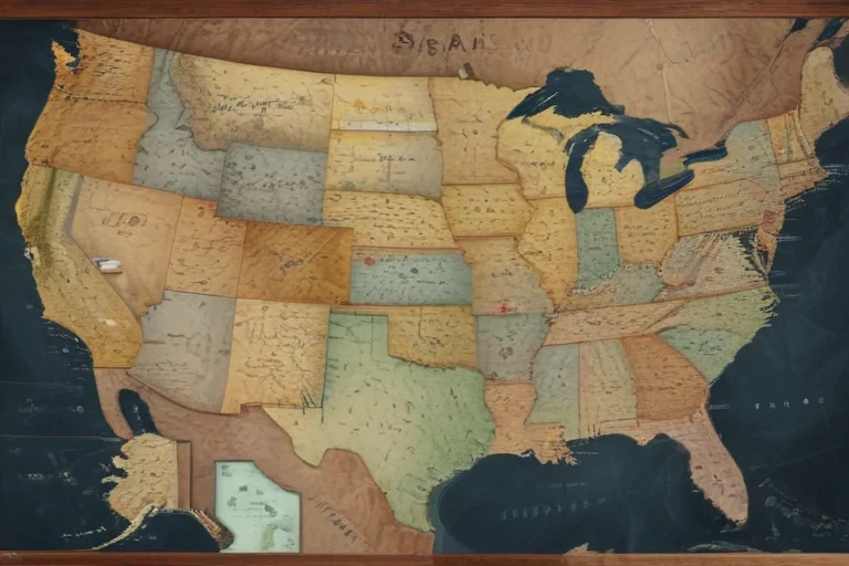 map of the usa states