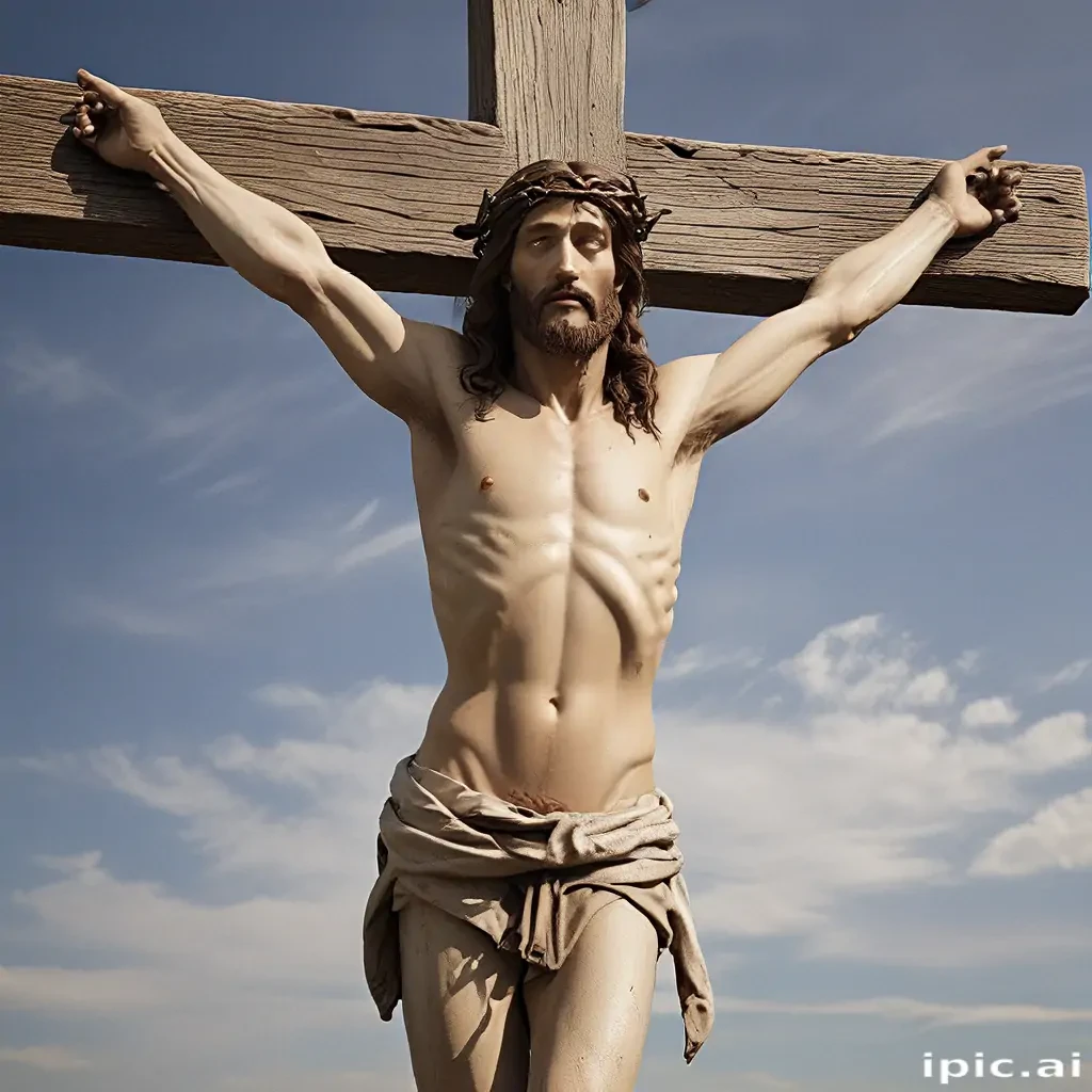 pics of jesus on the cross