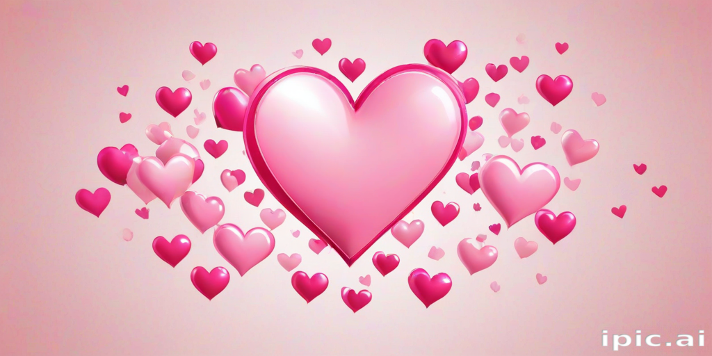 pink hearts png