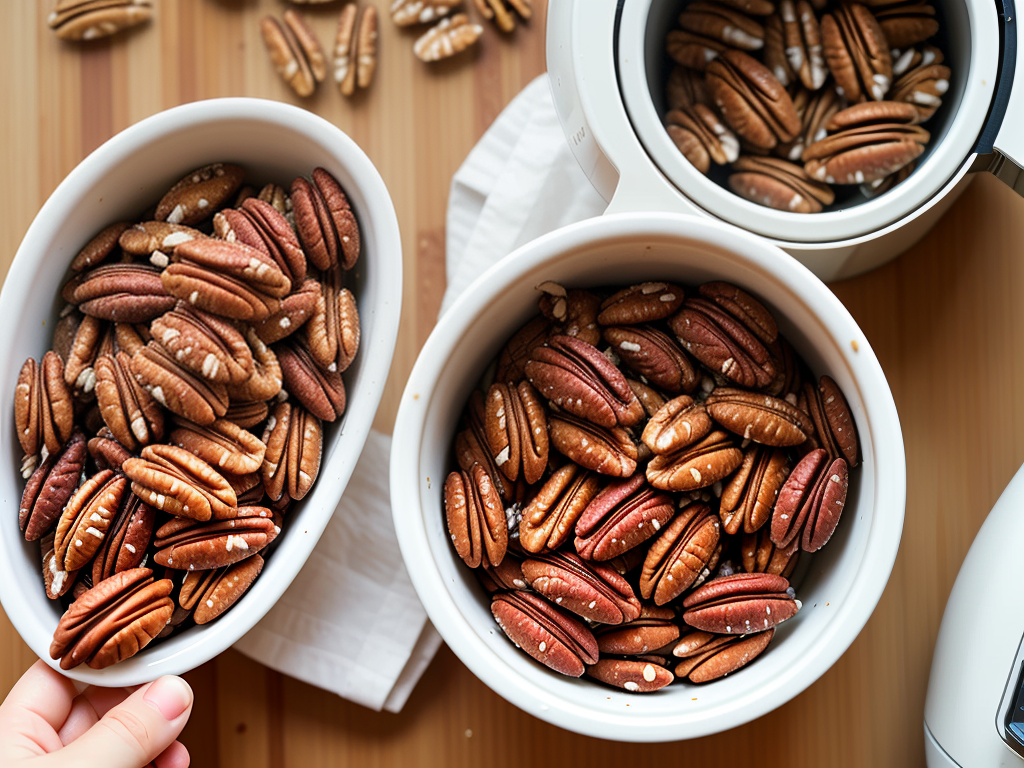 how to toast pecans in air fryer