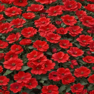 red flower bg