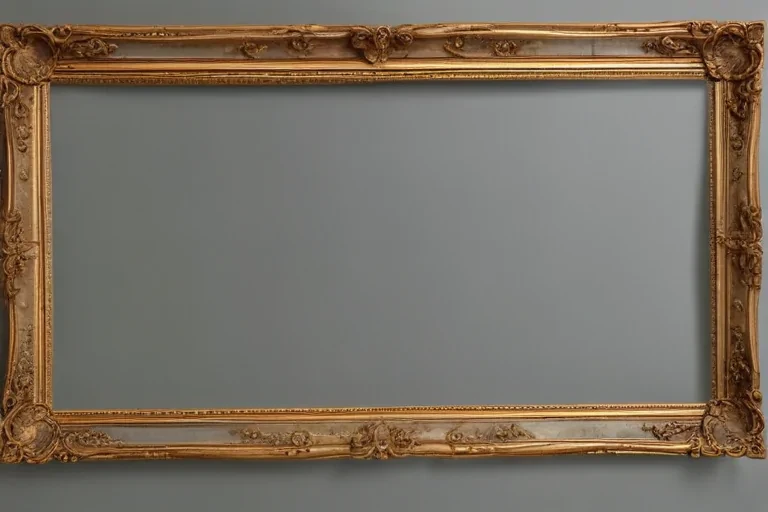 picture frame transparent