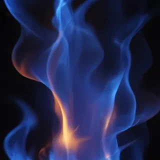 blue flame background