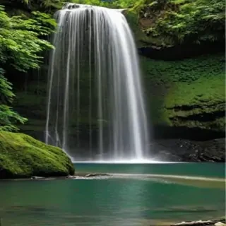 water fall wall paper