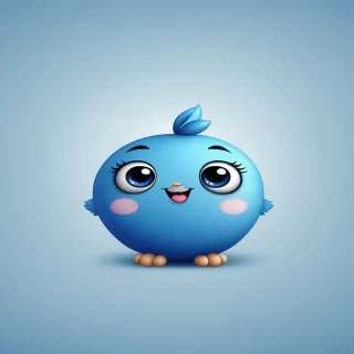 blue cute wallpaper for iphone