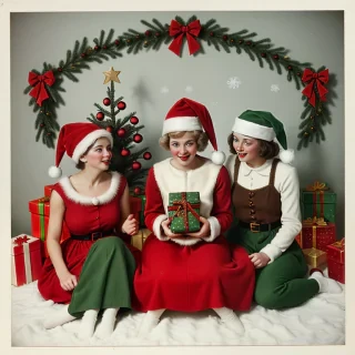 xmas vintage images