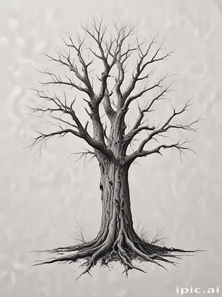 dead tree drawings