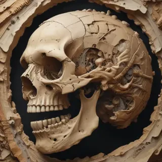 fossil drawing