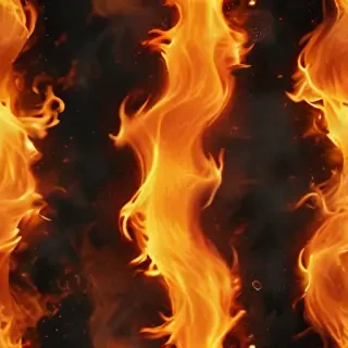 background on fire