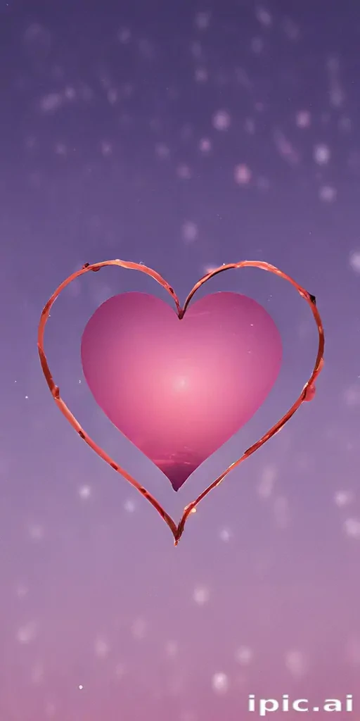aesthetic heart wallpaper