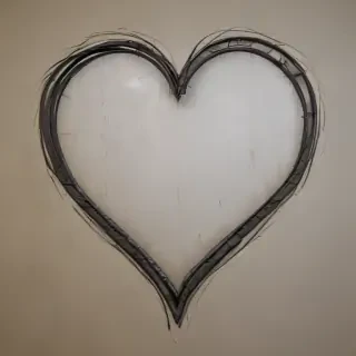 outline heart png