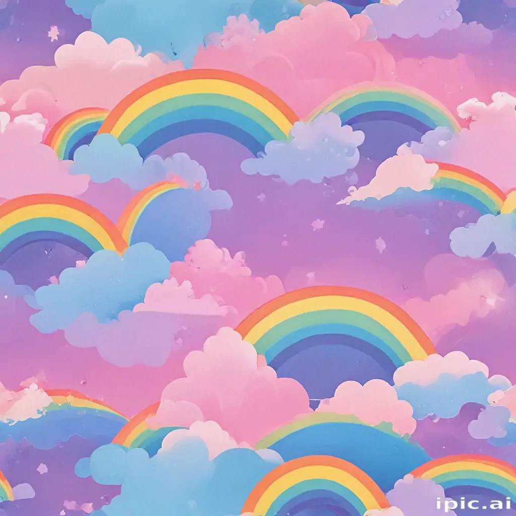 rainbow wallpaper aesthetic