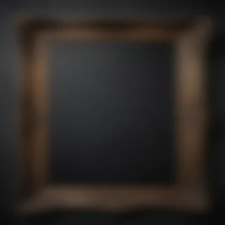 black frame background
