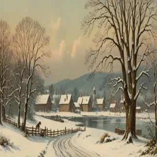 vintage winter images