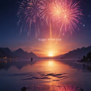 happy new year desktop background