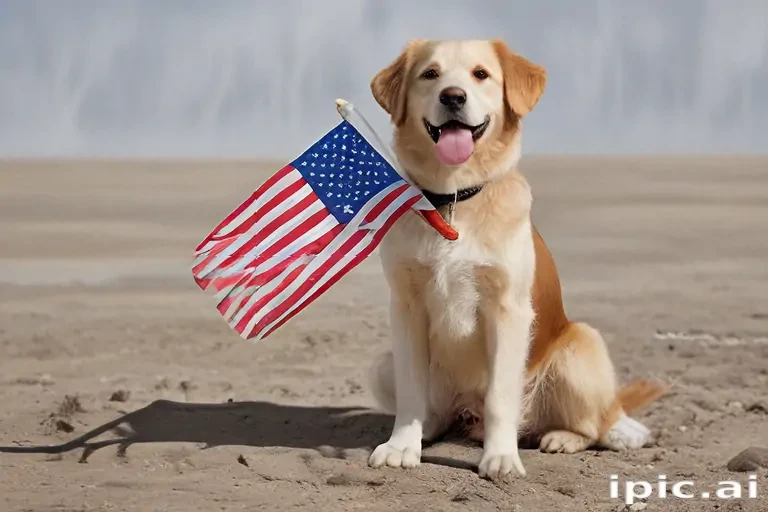 american eagle dog