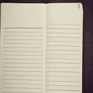 notebook page background