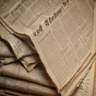 old newspaper background