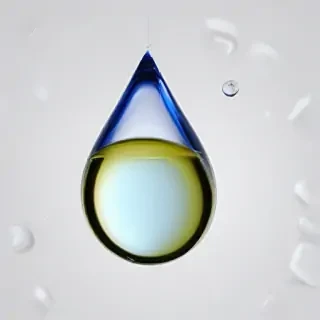 transparent water drop